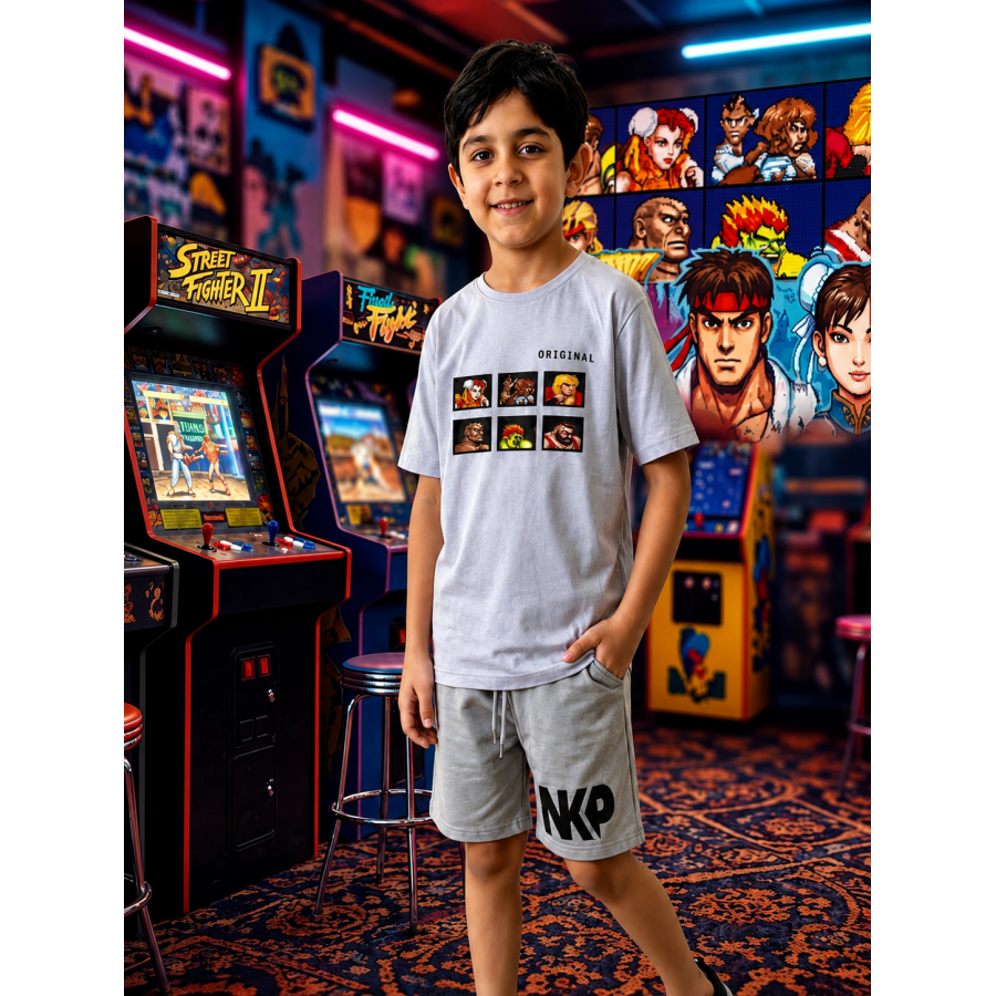 Boys Pajama set Street fighter 