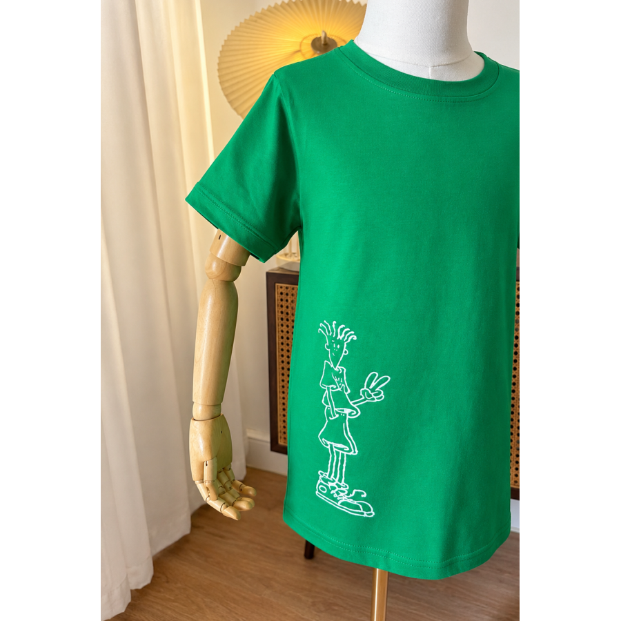 Boys pajama set 7up dark green
