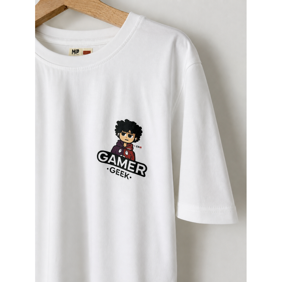 Boys Pajama set white gamer 