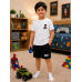 Boys Pajama set white gamer 