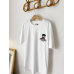 Boys T-shirt white gamer character 