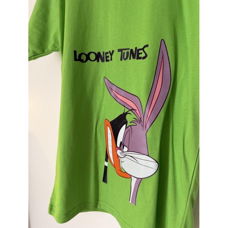 Boys Pajama set bugs bunny light green